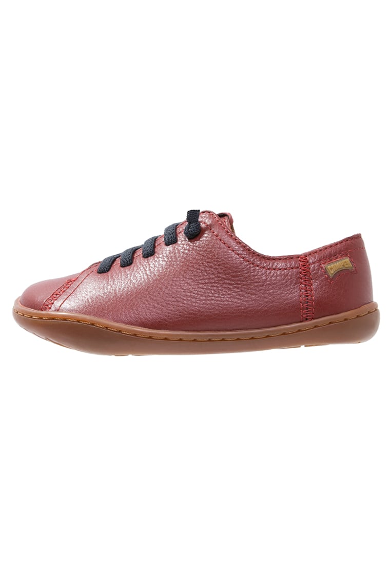 Camper PEU CAMI - Casual lace-ups - medium red Kids Low Shoes,camper shoes manufacturer,camper shoes cheap,?100% authentic,Camper UK Store - Authentic Camper Kids For Sale Online